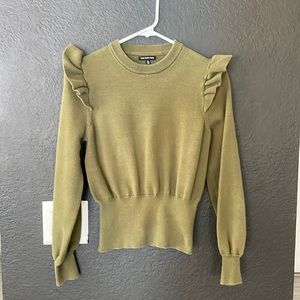 Green Long sleeve sweater top